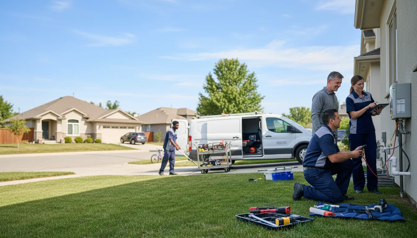 Tankless water heater service in Breckenridge, MO
